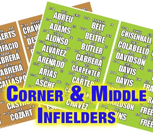 Corner and Middle Infielders
