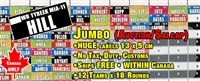 Auction Style Jumbo Fantasy Football Draft Board |Bruno's