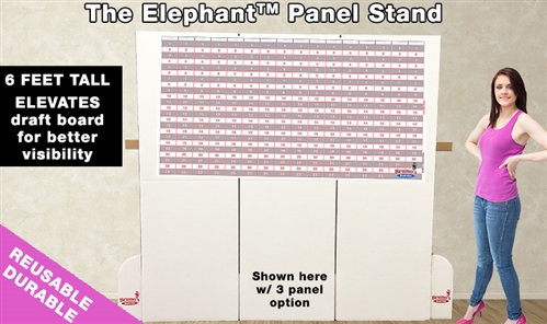 2024 Fantasy Football Draft Board Stand