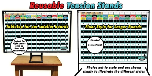 Reusable Tension Stand