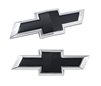 2016 - 2018 Camaro Front and Rear BLACK Bowtie Emblem Set, 2 Piece