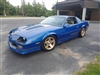 1990 Camaro IROC-Z, Blue and Gold, 400 SBC 5-Speed