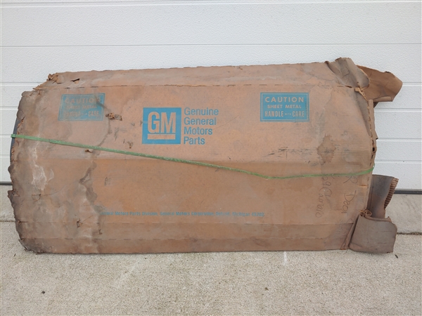 1969 Camaro Outer Door Skin, Right Hand, Original GM NOS 8723787