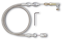 Lokar Hi-Tech Stainless Steel 24" Universal Throttle Cable