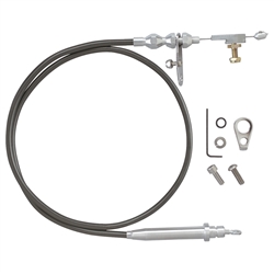 Lokar GM 700-R4 Black Kickdown Cable Kit