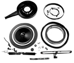 1969 Camaro Cowl Induction System Kit for SS 350 Small Block