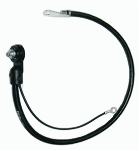 1980 Camaro NEGATIVE Battery Cable, Side Mount with Buick 6 Cylinder Engine