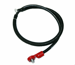 1972 - 1973 Camaro POSITIVE Battery Cable, 6 Cylinder Side Post
