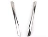 1967 - 1969 Camaro Convertible Outer Pillar Post Chrome Stainless Steel Trim Molding, Pair