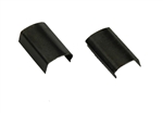 1967 - 1969 Camaro Drip Rail Connectors, Paintable Pair