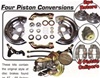1967 - 1968 Camaro Brake Conversion Kit, Power Front Disc, OE Style with 4 Piston Calipers