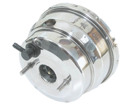 1967 - 1969 Camaro Power Brake Booster, 8 Inch Dual Diaphragm, Polished Stainless Steel