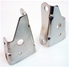 1967 - 1969 Camaro Power Brake Booster Angled Firewall Brackets, Pair in Stainless Steel