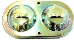 1968 - 1969 Brake Master Cylinder Cover, Power Disc, Original Style, Correct Wording