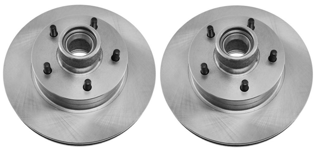 Image of 1970 - 1978 Camaro Front Disc Brake Rotors with Hubs, Sold in a Pair