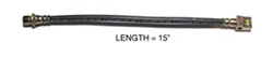 1974 - 1975 Camaro Rear End Axle Rubber Flex Brake Hose, OE Style