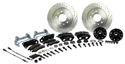 1967 - 1969 Brake Conversion Kit, Front Disc, Black Caliper, Signature Series