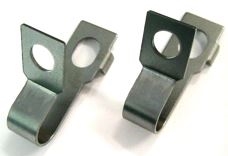 1969 Camaro Front Disc Brake Hose Strap Clips, Pair