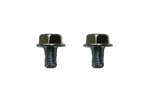 1969 Camaro Front Disc Brake Hose Strap Clip Mounting Bolts, Pair