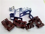 1967 - 1968 Camaro Brake Line Clips Set, 10 Pieces