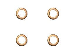 1969 - 1978 Camaro Brake Hose Sealing Copper Crush Washers, Set of 4