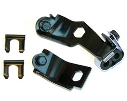 1969 Camaro Brake Hose Brackets Set, Front Disc Brake Hose to Hard Line Subframe Mounting