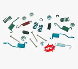 1984 Camaro Brake Hardware Kit, Rear Drum