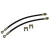 1967 - 1981 Camaro 10mm Rear Disc Brake Conversion Flex Hose, PAIR