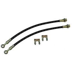 1967 - 1981 Camaro 10mm Rear Disc Brake Conversion Flex Hose, PAIR