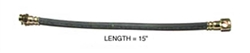 1974 - 1976 Camaro Front Disc Brake Rubber Flex Hose, OE Style