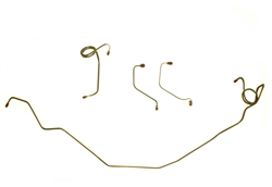 1980 - 1981 Camaro Front Brake Lines Set, Power Disc