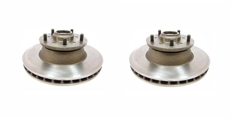 1967-1969 Front Disc Brake Rotors, Pair of  Two Piece - OE Style