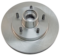 1982 - 1992 Camaro Front Disc Brake Rotor and Hub, Single Piston Caliper Design, Each