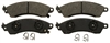 1982 - 1992 Camaro Front Disc Brake Pads Set, Four Piston with Performance Package, OE Semi-Metallic