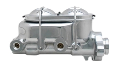 1967 - 1981 Chrome Plated Aluminum Master Cylinder, Four Wheel Disc or Manual Front Disc Brakes