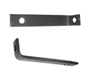 1967 - 1968 Camaro Standard Rear Bumper Guard Mounting Brackets, Pair