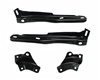 1967 Camaro Front Bumper Brackets Set, Complete 4 Piece Kit