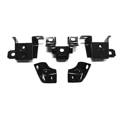 1970 - 1973 Camaro REAR Bumper Brackets Kit, 5 Piece Set