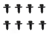 1970 - 1973 Camaro Rear Bumper Mounting Bracket Bolts, 8 Pieces