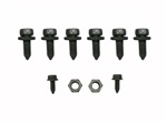 1970 - 1973 Camaro Standard Front Bumper Bracket Mounting Bolts Set