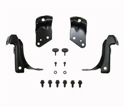 1970 - 1973 Front Bumper Brackets Set, Includes Hardware and Cushions, OE Style