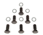 1967 - 1981 Chevy Camaro Clutch Flywheel Bolts Set with Washers, Manual Transmission