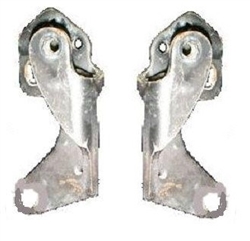 1967 - 1969 Camaro Used Convertible Top Frame to Body Bracket, PAIR LH & RH