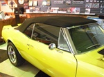 1967 - 1969 Camaro Premium Cloth Convertible Top, folding Glass Window
