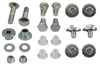 1967 - 1969 Camaro Convertible Top Bolts, Bushings and Pivot Set, Frame Mounting Hardware Set