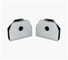 1967 Camaro Seat Belt Holder Clips, Side Console Mounting, Pair