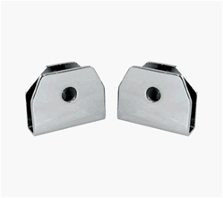 1967 Camaro Seat Belt Holder Clips, Side Console Mounting, Pair