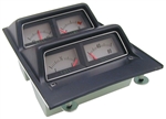 1968 - 1969 Camaro Console Gauge Package Assembly with Battery, Fuel, Oil, and Temperature