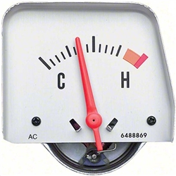 1968 - 1969 Camaro Console Temperature Gauge, 6489836