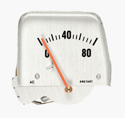 1968-1969 Console Oil Gauge